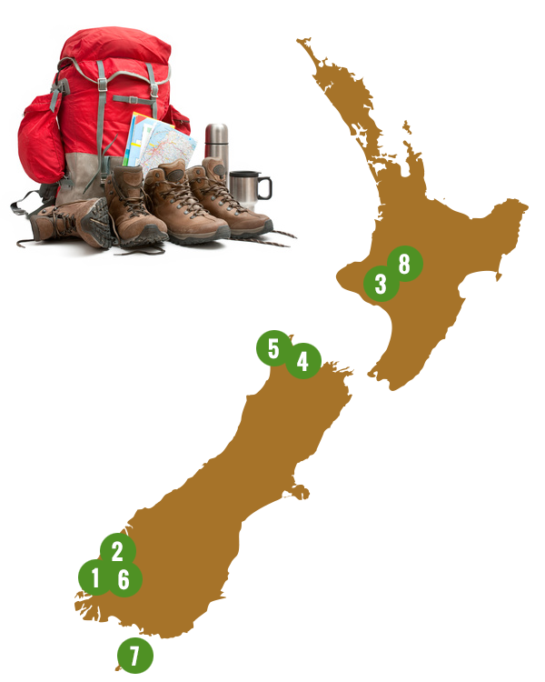 Pick your next New Zealand walk